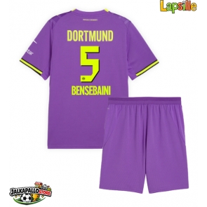 Borussia Dortmund Ramy Bensebaini #5 Kolmaspaita Lapsille 2026-27 Lyhythihainen (+ shortsit)